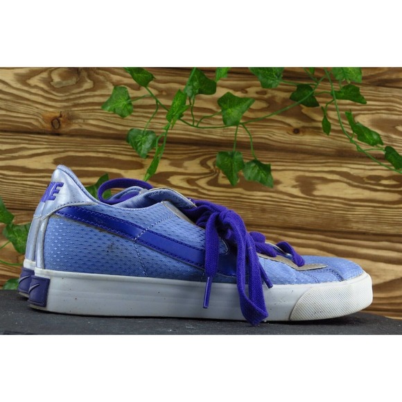 Nike Women Sz 6 M Purple Lace Up Fashion Sneakers Fabric Shoe - Picture 4 of 8